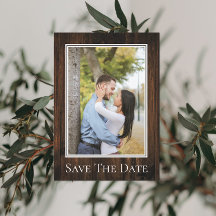 Simple Faire Épreuve de Photo de Date de Mariage R