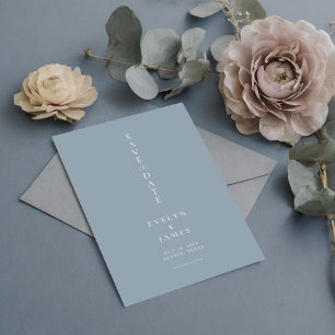 Save The Date Simple minimaliste Mariage chic