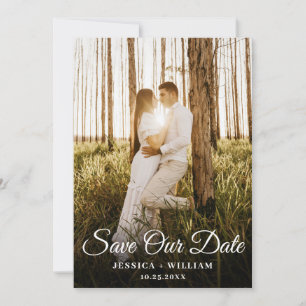 Save The Date Simply Elegant 2 Mariage photo