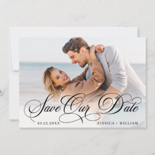 Save The Date Simply Elegant Photo Mariage 2 PHOTO