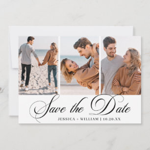 Save The Date Simply Elegant Photo Mariage 3 PHOTO