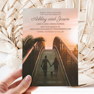 Save The Date Site Web vertical photo mariage