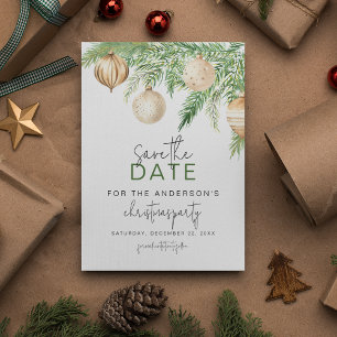 Save The Date Soirée de Noël Jingle & Mingle
