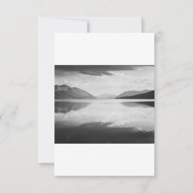 Save The Date Soirée Parc national des glaciers du lac McDonald  (Devant)