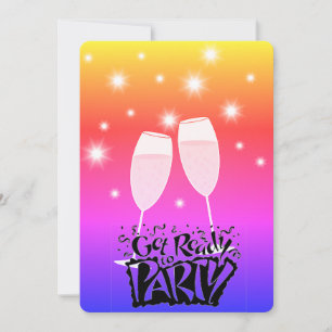 Save The Date Soyez prêt pour party
