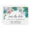 Save the Date Spring Summer Succulent Floral
