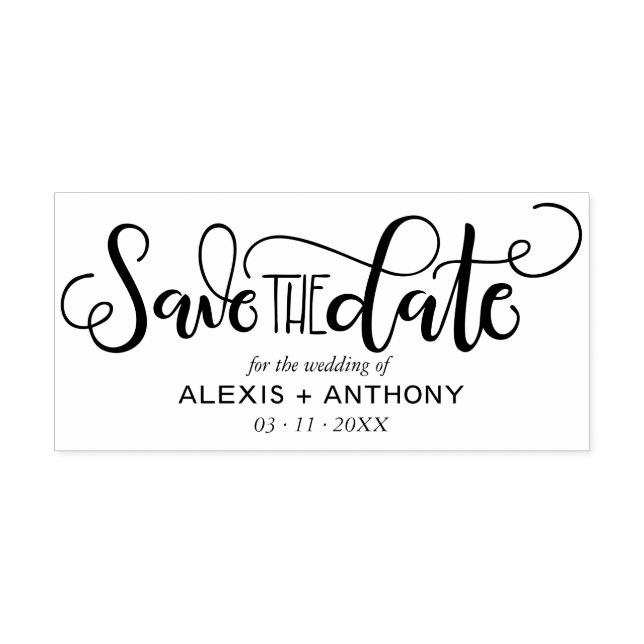 Save the date stamp with custom names (Imprint)