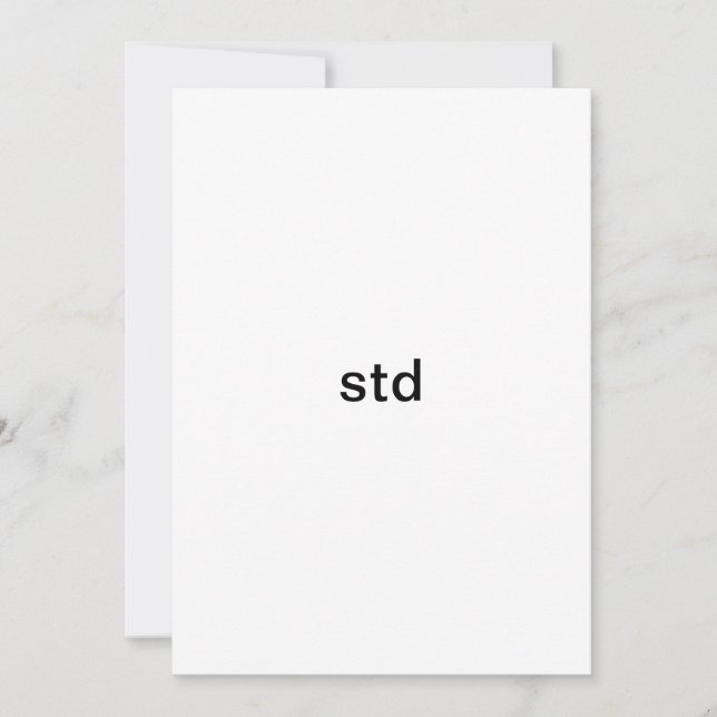 Save The Date std (Devant)