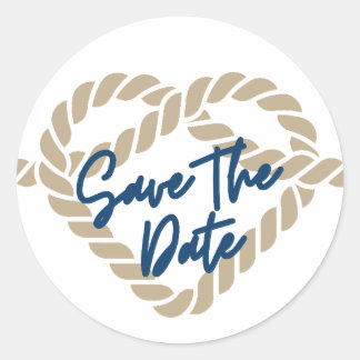 Save the Date Sticker