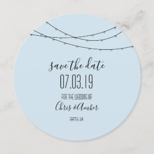 Save the Date String Lights