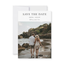 Style de typographie minimaliste | Mariage photo d