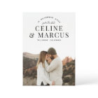 Style simple photo complète double face