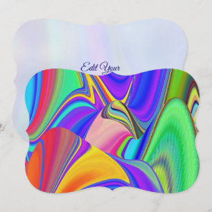 Save The Date Summerfeel, Rainbowart 3D Abstrait