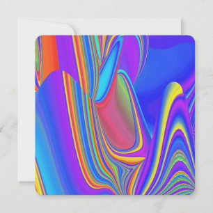 Save The Date Summerfeel, Rainbowart 3D Abstrait