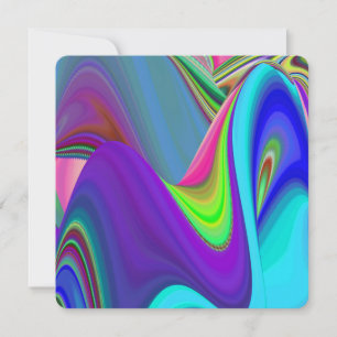 Save The Date Summerfeel, Rainbowart 3D Abstrait