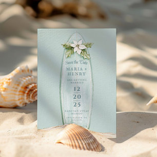 Save The Date Surf de Noël   Winter Beach Enregistrer la date
