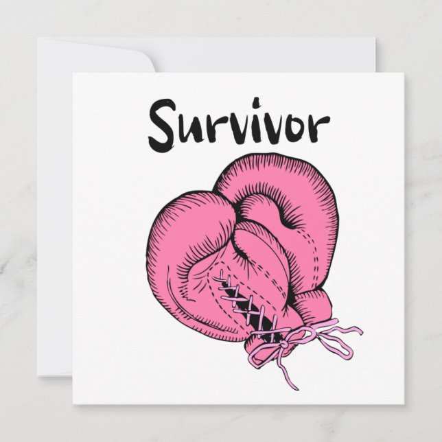 Save The Date survivant du cancer du sein (Devant)