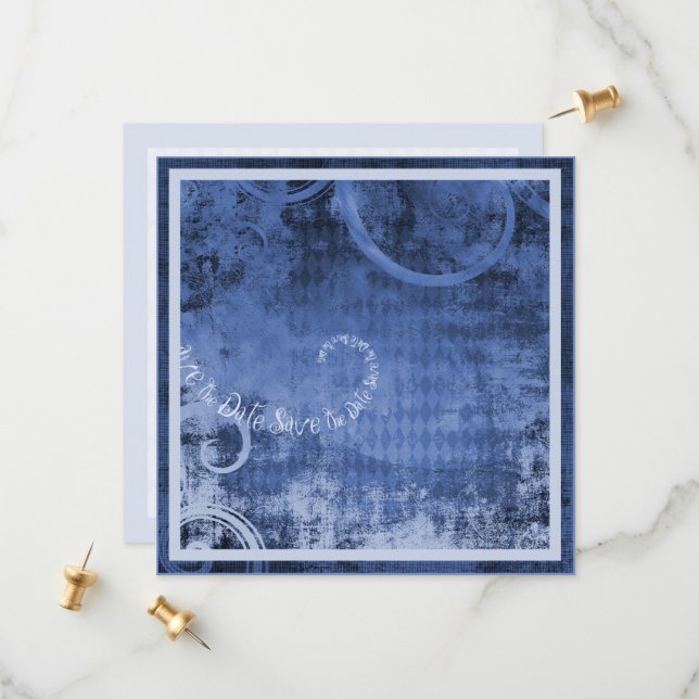 Save the Date Swirl (Front/Back In Situ)