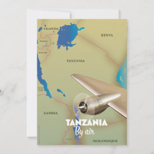 Save The Date Tanzanie par avion