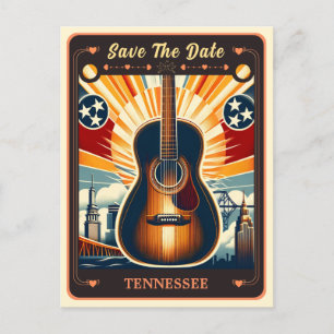 Save the Date Tennessee Invitation Postcard