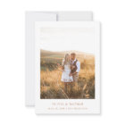 Texte et photo en terre cuite simple et élégant | 