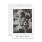 Texte et photo simple et élégant | MARIAGE