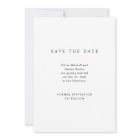 Texte et photo simple et élégant | MARIAGE