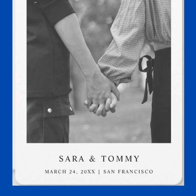 Save The Date Texte et photo simple et élégant | MARIAGE (Créateur téléchargé)