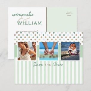 Save the Date Three Photos Template