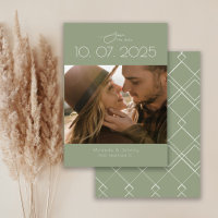 Topographie moderne Sage Photo Mariage