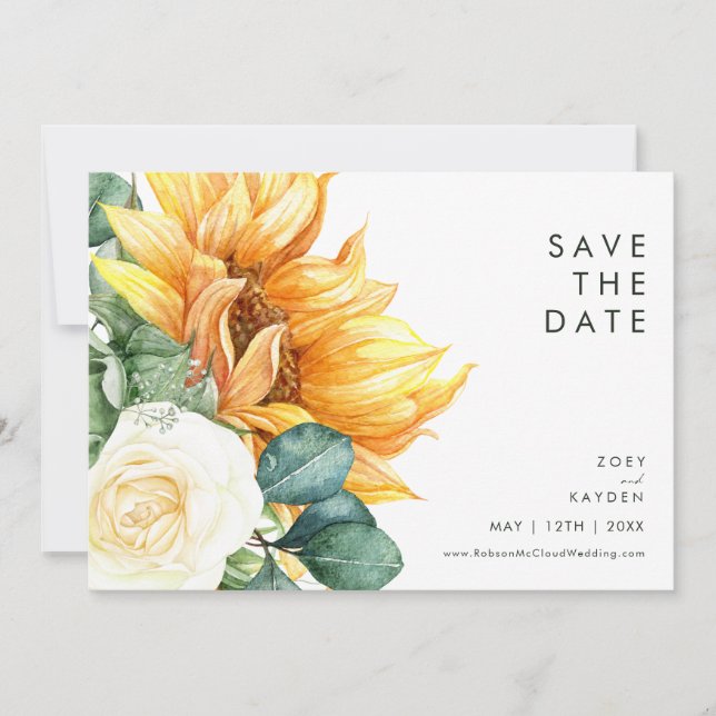 Save The Date Tournée de pays audacieux | horizontal (Devant)