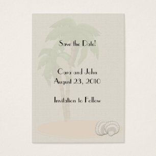 Save the Date Tropical