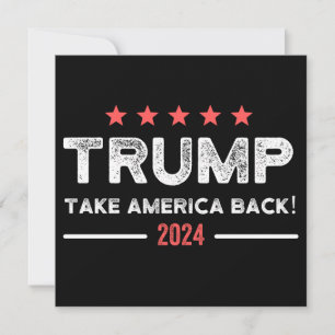 Save The Date Trump 2024 : Reprendre l'Amérique