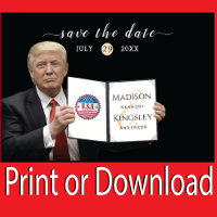 Trump le plus grand 💍 Mariage de patriote Sauver 