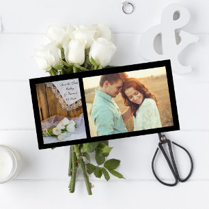 Save The Date Tulipes blanches rustiques Mariage d'étable Enregi