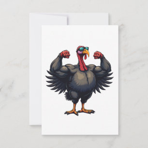 Save The Date Turquie Bodybuilding Thanksgiving Day Gym entraîne