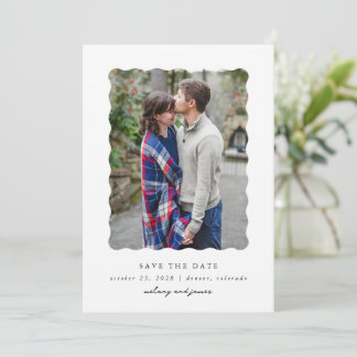 Save The Date Type Moderne 