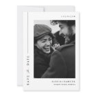 Typographie minimaliste ultra moderne Mariage phot