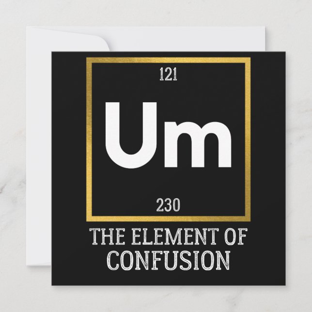 Save The Date Um L'élément de la confusion T-shirt (Devant)