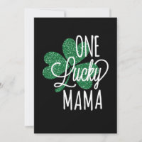 Un T-shirt Vintage Lucky Mama en Jour de la Saint