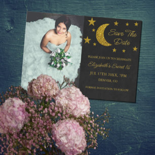 Save The Date Under The Stars Sweet 16