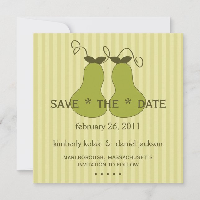 Save The Date Une paire parfaite (Devant)