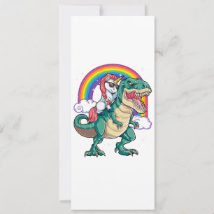 Save The Date Unicorn équitation T rex Dinosaur garçons Filles H
