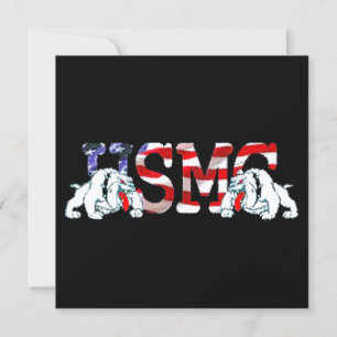 Save The Date Usmc - chiens de diable - OoRah vaniteux !