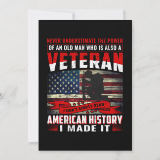 Save The Date Vétéran I Don't Simply Read American History I Mad