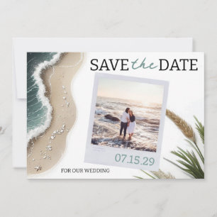 Save The Date Vibe De Plage Photo Enregistrer La Date