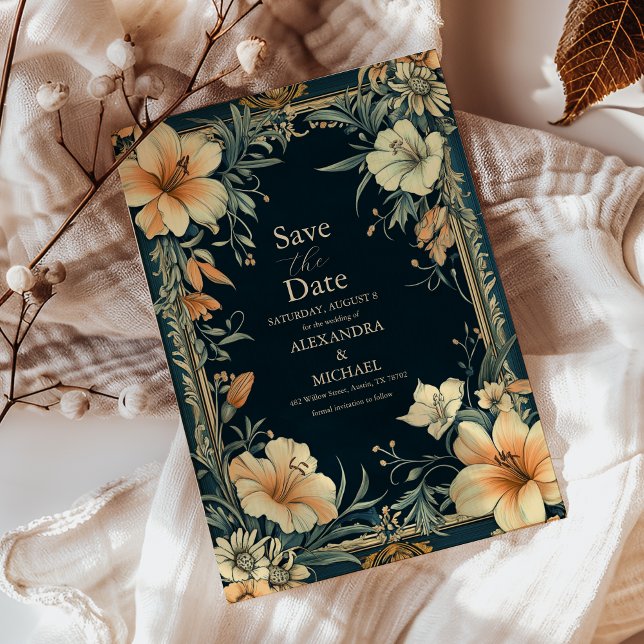 Save The Date Victorian Royal Elegance Mariage (Créateur téléchargé)