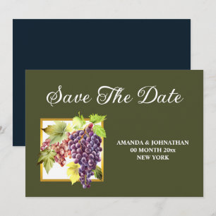 Save The Date Vignobles de raisins greeb oenologie de la ferme 5