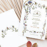 Save the Date Vintage Victorian Belle Epoque Invitation<br><div class="desc">Vintage Victorian wedding invitations in a floral,  romantic,  and whimsical design. Victorian flourishes complement classic art deco fonts. Please enter your custom information,  and you're done. If you want to change the design,  click the blue "Customize It" button. Thank you so much for considering my design for your wedding!</div>