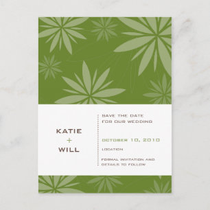 SAVE THE DATE :: vitality fern Announcement Postcard